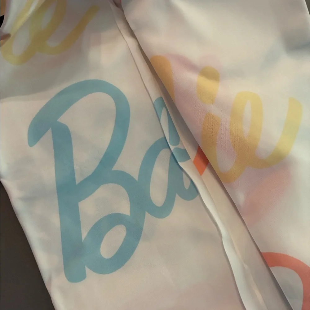 Barbie shower curtain